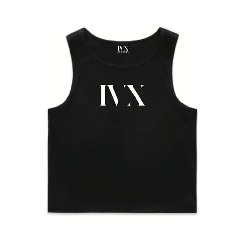 IVX Performance Crop Tank – Black